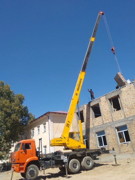 Аренда автокрана. Услуги спецтехники.