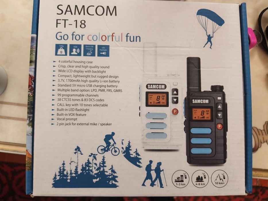Новый Рации SAMCOM FT-18