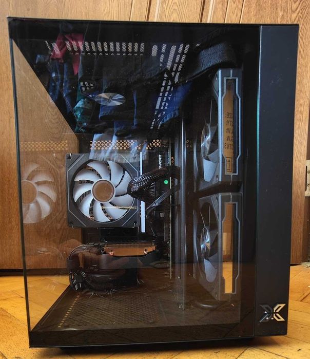 Мини Гейм PC Ryzen 7500f, AMD 9060xt 16gb, 32gb ddr5, 1tb nvme,2tb hdd