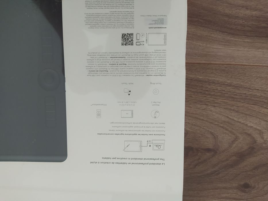 Tableta grafica wacom intous pro