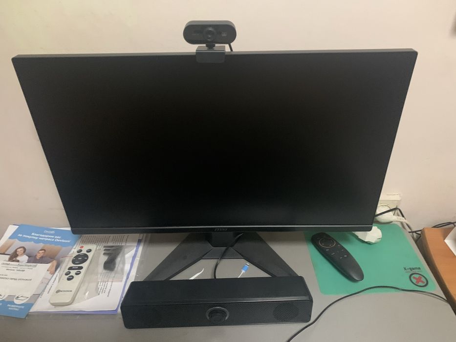 Монитор 24.5" MSI MAG255XF черный