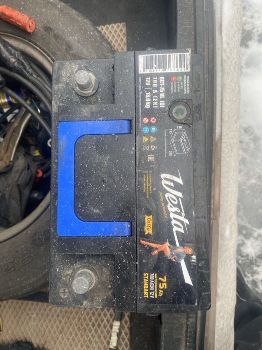 Продам аккумулятор , 75 ампер !