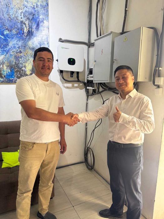 установка СЭС куеш панеллар