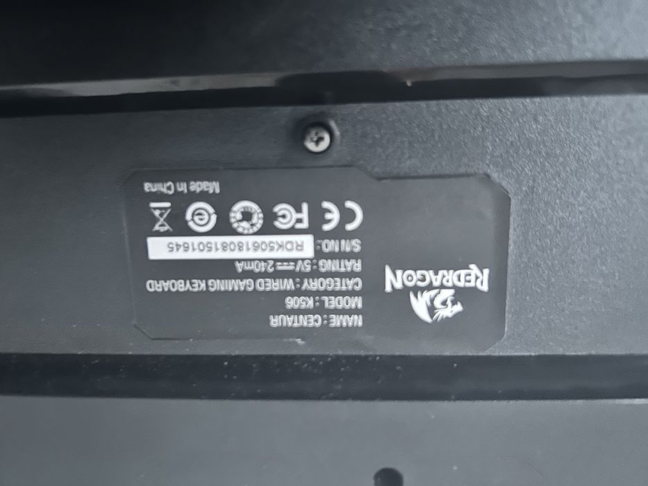 Геймърска клавиатура Redragon K506 CENTAUR