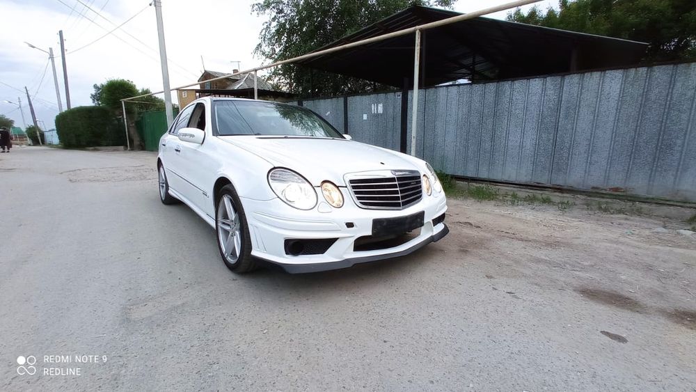 Мерседес 211 бампер пороги сполер