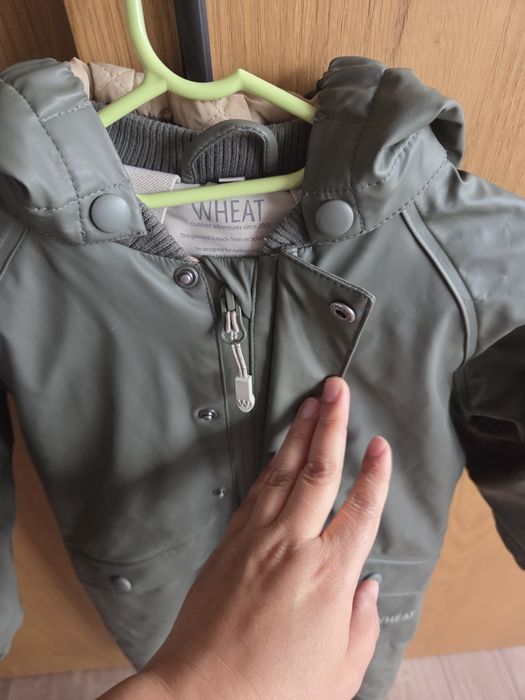 Непромокаемый комбинезон, дождевик, wheat 98 размер