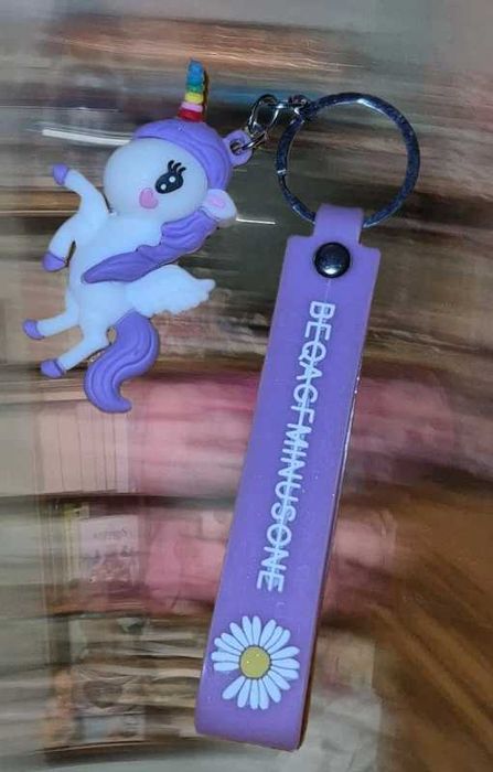 Unicorn breloc vesel și colorat