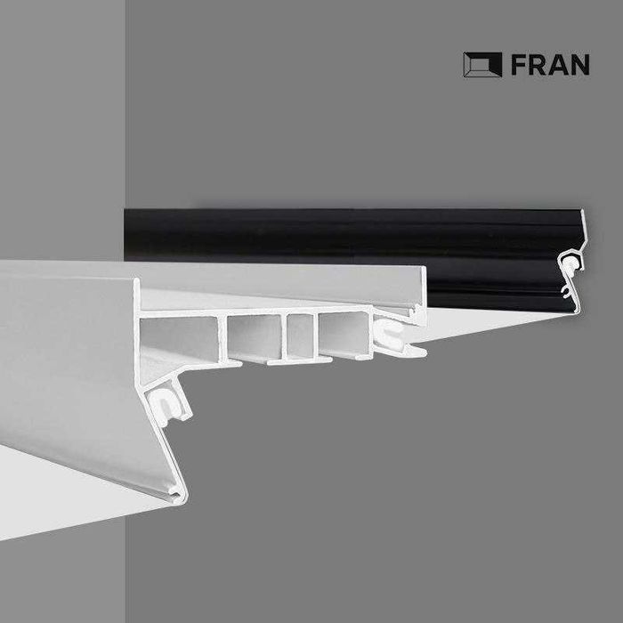 Встроенная гардина в натяжном потолке