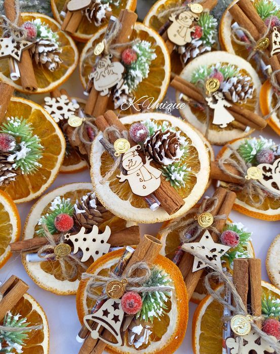 Коледни късмети с портокал и канела