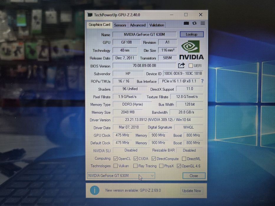 Ноутбук Hp dv6 Core i7