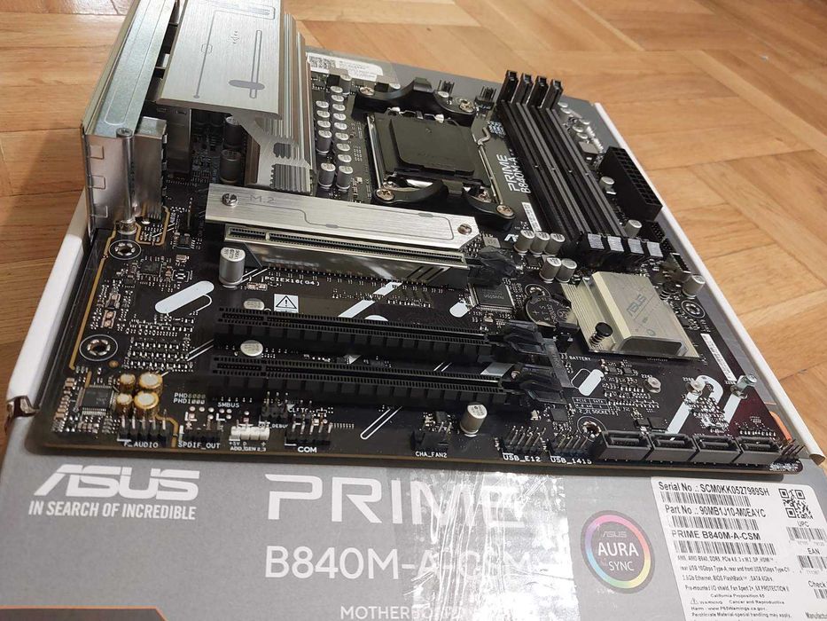 AMD Ryzen 5 7600X + Asus Prime B840M-A CSM