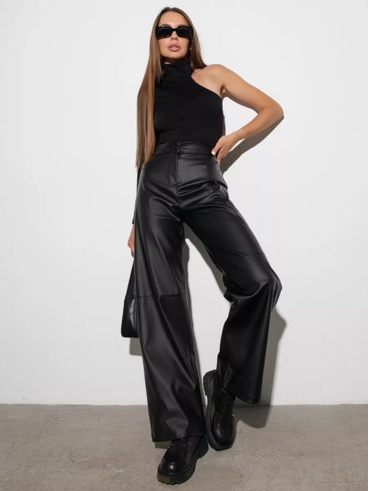 Продам кожанный брюки.(Палаццо)