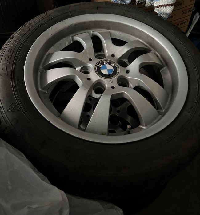 Vand  4 jante aliaj BMW + anvelope all season  R16