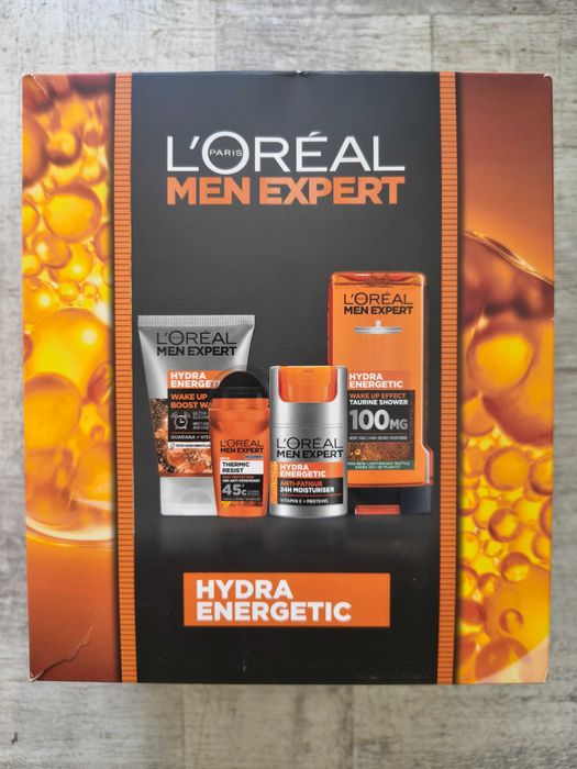L'Oreal Men Expert Hydra Energetic Set 4 produse. Sigilat!