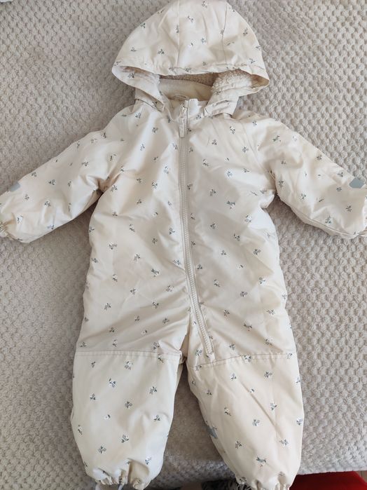 Водоотблъскващ детски гащеризон с качулка