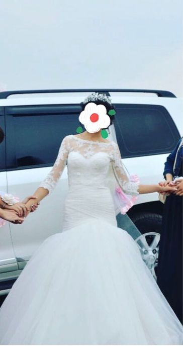 Продам свадебное платье .