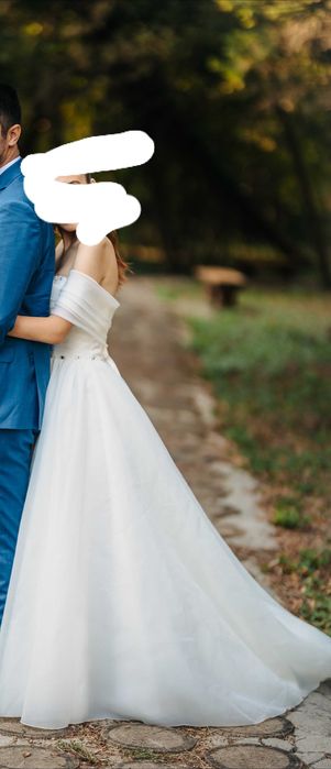 Булчинска рокля с корсет