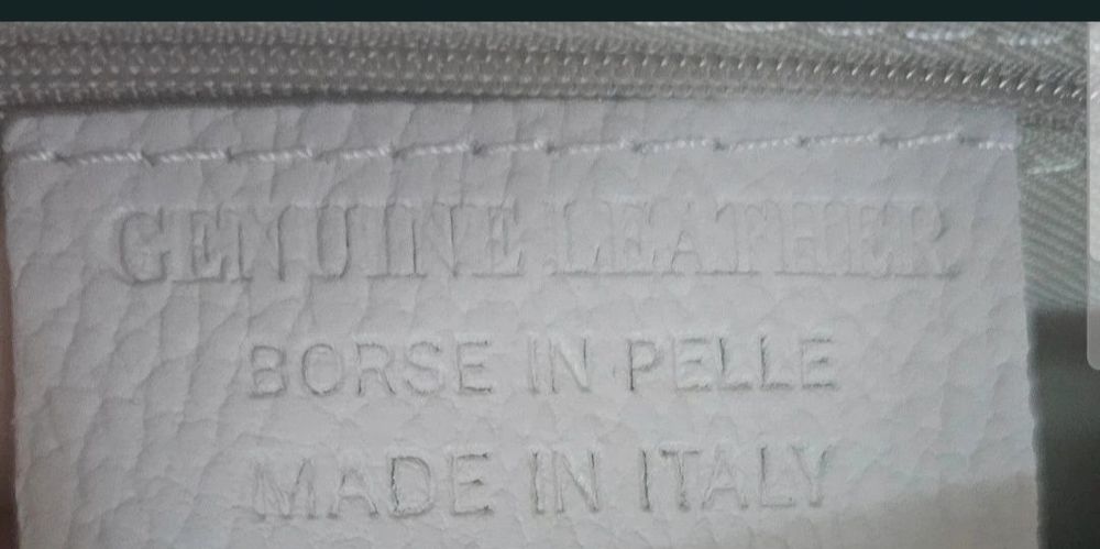 Geanta nouă superba din piele naturala Made in Italy