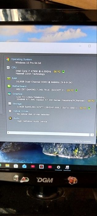 Vind gaming i7 4790k