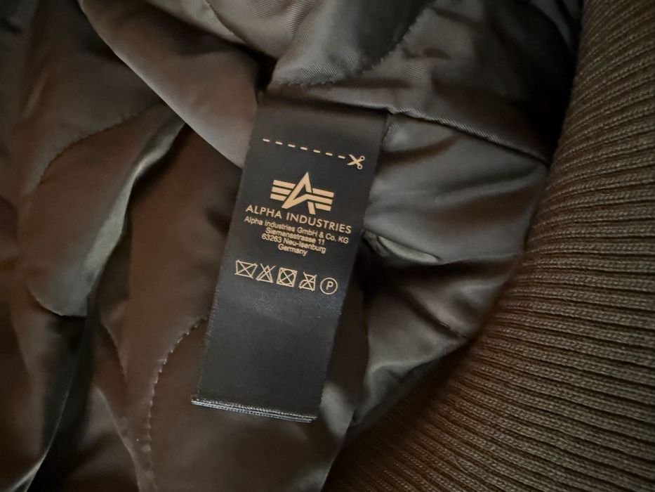 Alpha Industries DA-3 Bomber Jacket ОРИГИНАЛНО мъжко зимно яке - XL