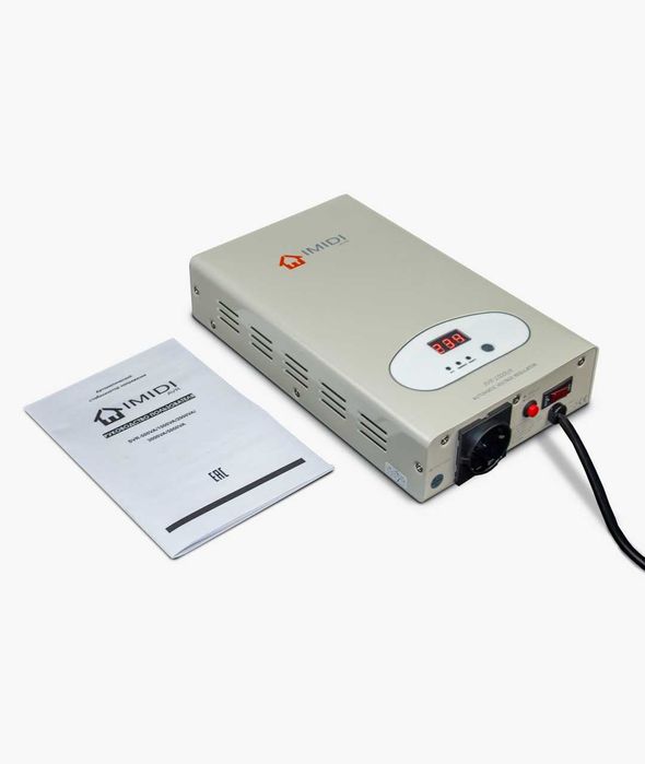 Стабилизатор напряжения SVR-1000VA/600Вт новый в упаковке.