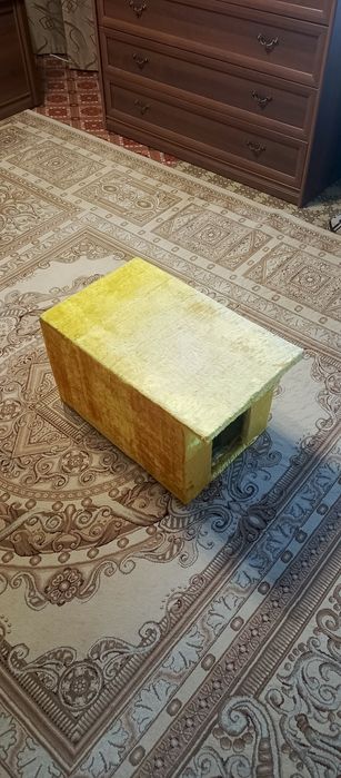 Домик для кошки очень уютный