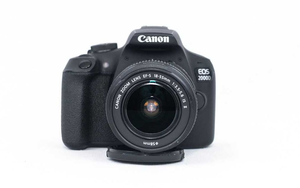 Canon EOS 2000D - kit + obiectiv 18-55mm - 17.000 de cadre - Aparat foto DSLR