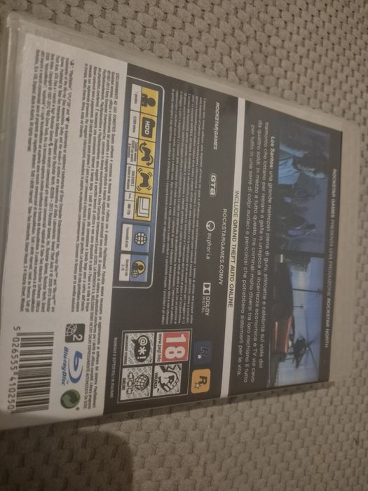 Joc original GRAND THEFT AUTO 5 V PlayStation 3 PS3 PS 3.