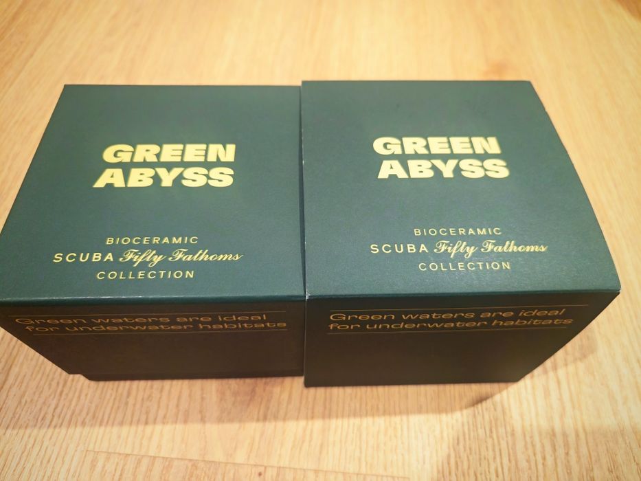 Ceas Blancpain x Swatch Green Abyss