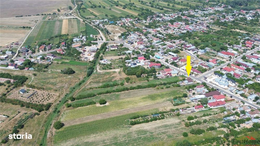 Teren  4.699mp sat Milcov de vanzare la sosea