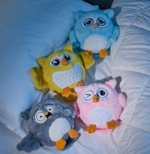 Плюшена играчка Бухал с одеало 150см