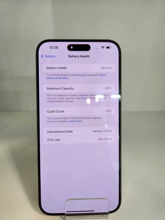 Iphone 15 Pro Max 256 gb  (Ag8 Tudor1/B74527) – Garantie 2 Ani!