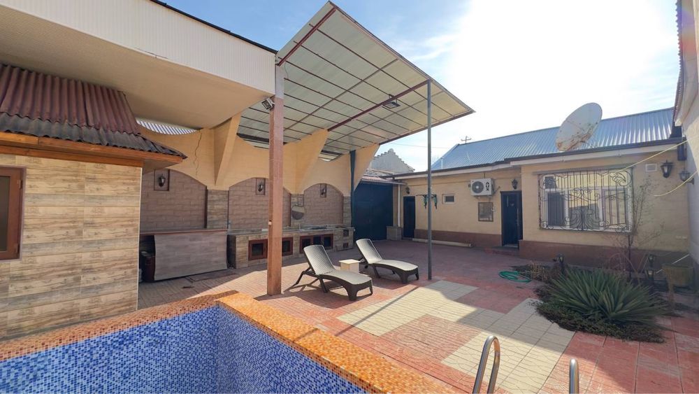 Продается дом с бассейном Саракулька Военкомат Транспортный Институт