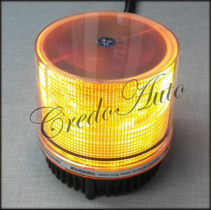Ново!LED Авариен сигнален оранжев буркан 12V