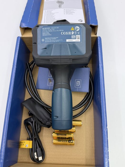 CAMERĂ INSPECȚIE BOSCH GIC 12V-4-23 C ENDOSCOP PROFESIONAL 4.3” CABLU 1.5M NOUĂ