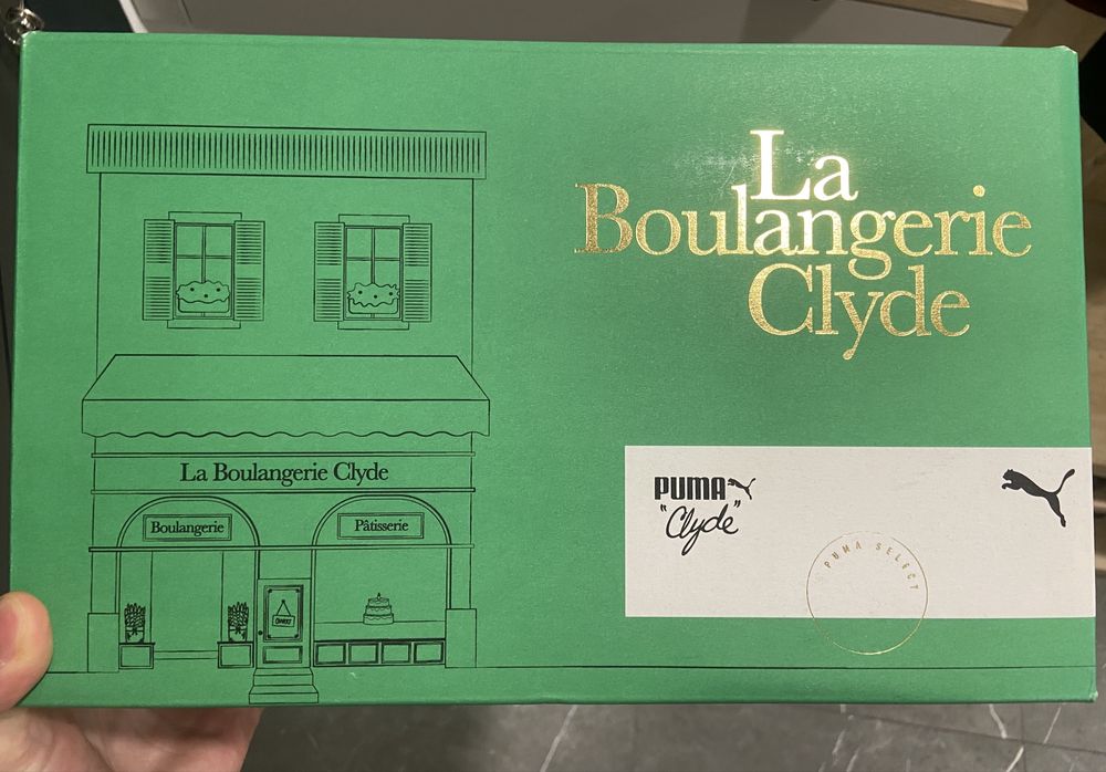 Кожени кецове - Puma x “Clyde” Leather Sneakers - №44