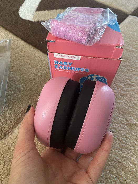 Casti antifonice fetita NOI roz