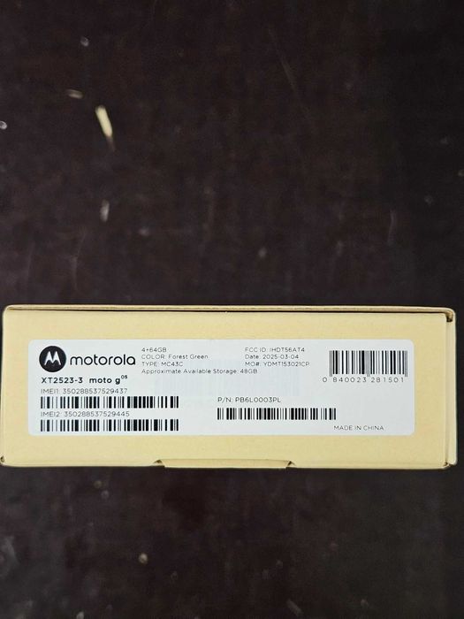 Motorola G05 чисто нов