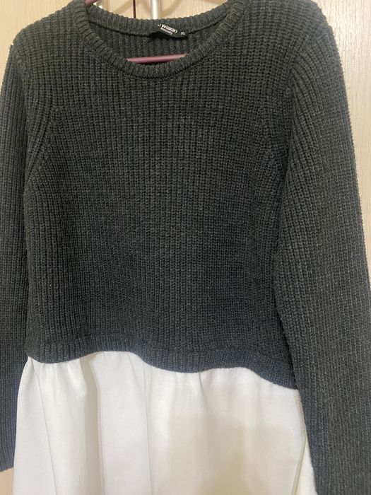 Кофта комбинированная