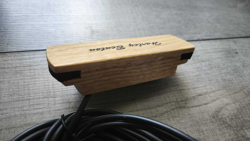 Harley Benton TrueTone SH-20 – Doză magnetică Single-Coil pentru chitară acustică  Soundhole Pickup - GARANTIE 1 AN!