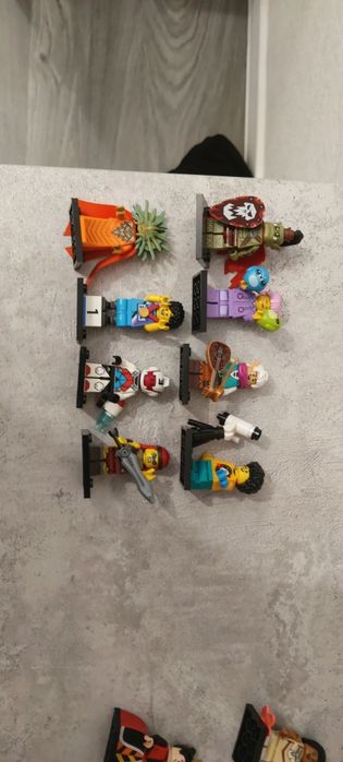 минифигурки лего из разных сериях