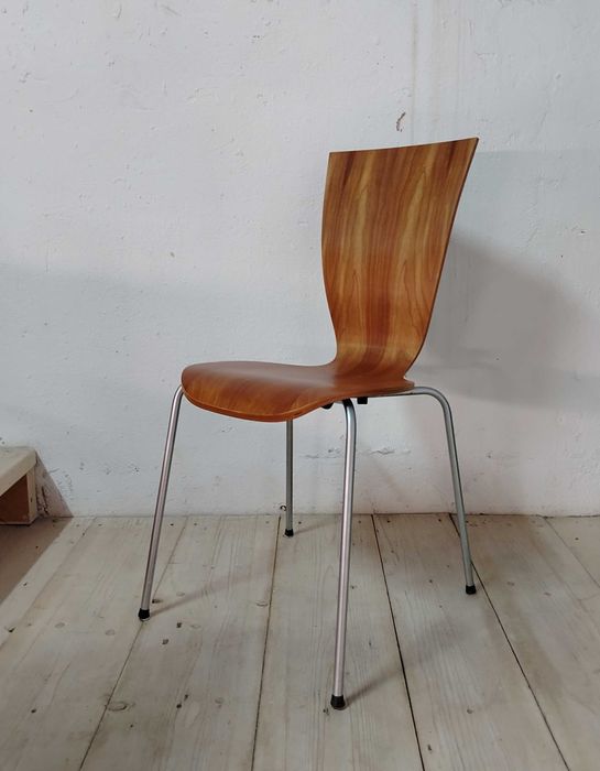 Scaune din lemn stil Mid-Century Modern, Germania