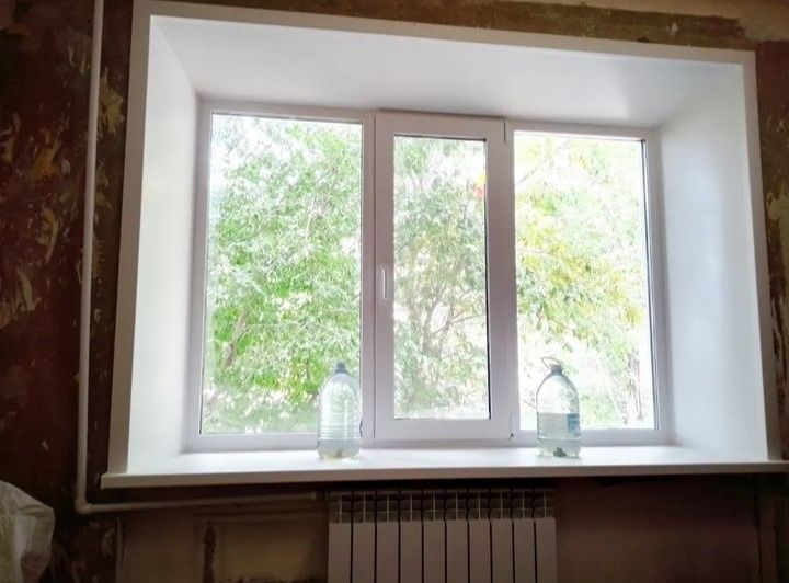 Окна, откосы, подоконники