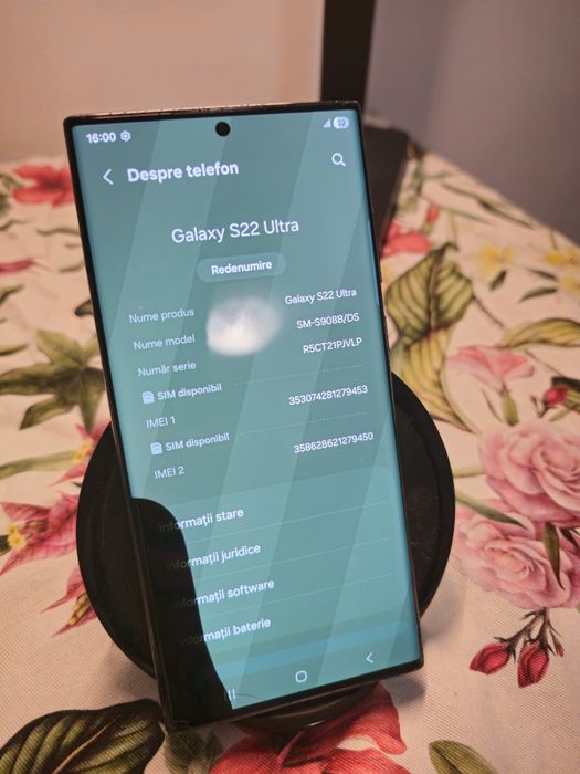 Samsung Galaxy S22 ultra spart (pentru piese)