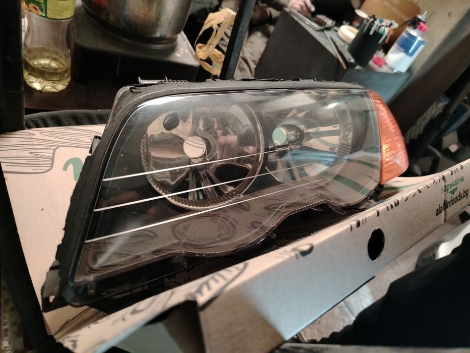 Фарове с мигачи за BMW 3 e46 - ляв и десен фар и мигач