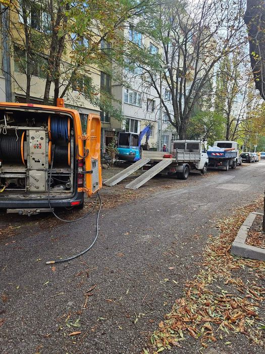 Септична яма , Канализация ,Багер ,Бобкат