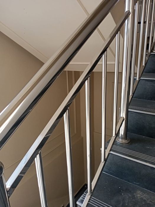 Перила из нержавеющей стали , поручни, перила из нержавейки - Сварочные ...