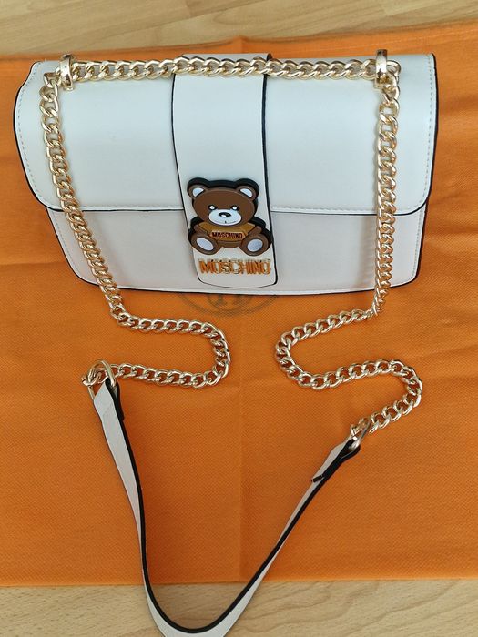 Geanta nude Moschino ,new collection import Italia