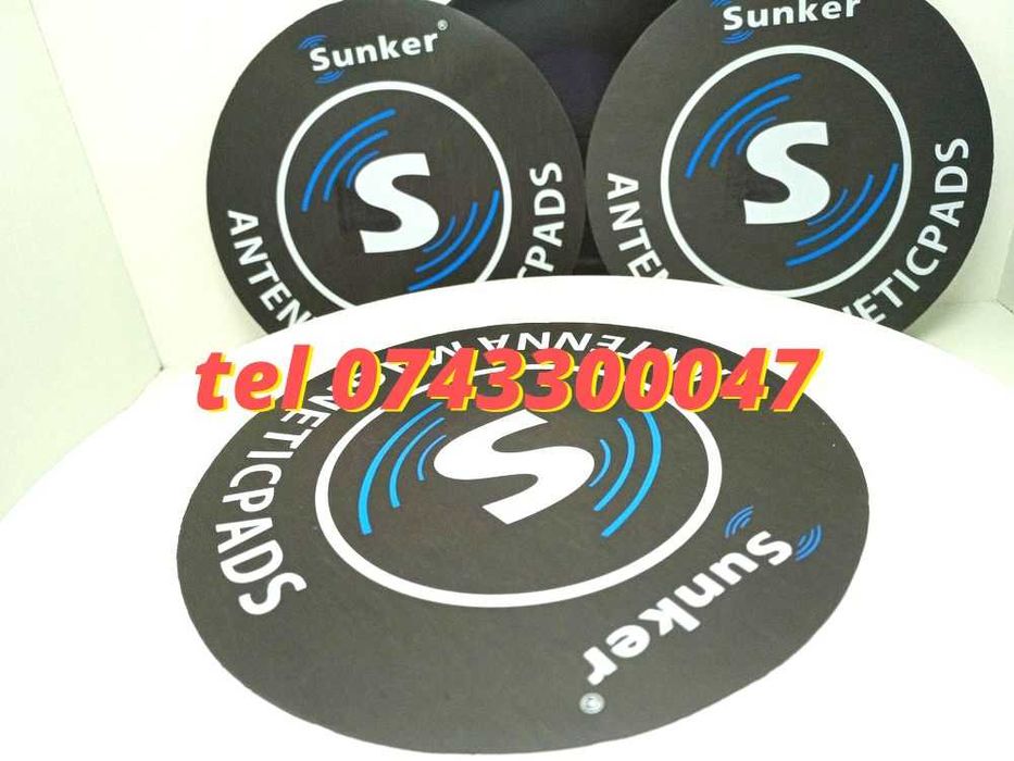 Sunker Pad Magnetic Baza Antenagirofar Protectie 150mm