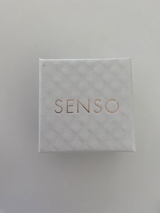 Сребърни обеци Сърца Senso